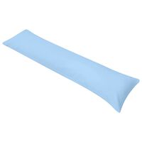 vidaXL Oreiller de corps 40 x 145 cm Bleu