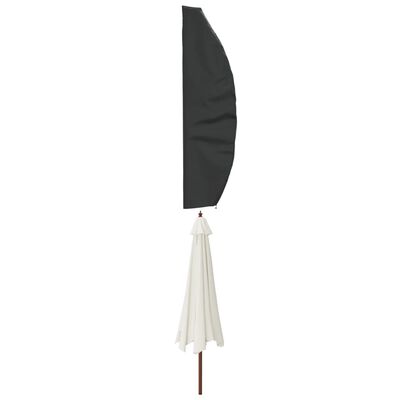 vidaXL Housse de parapluie de jardin noir 280x30/81/45 cm oxford 420D