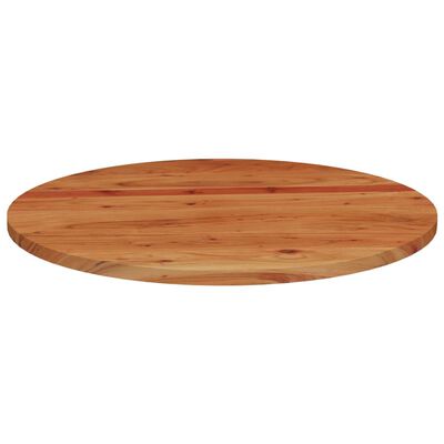 vidaXL Dessus de table Ø90x2,5 cm rond bois massif d'acacia