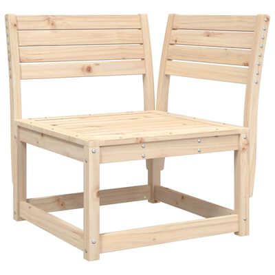 vidaXL Canapé d'angle de jardin 73x73x78cm bois pin massif