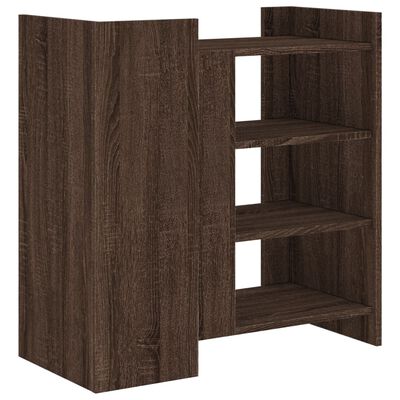 vidaXL Buffet chêne marron 73,5x35x75 cm bois d'ingénierie