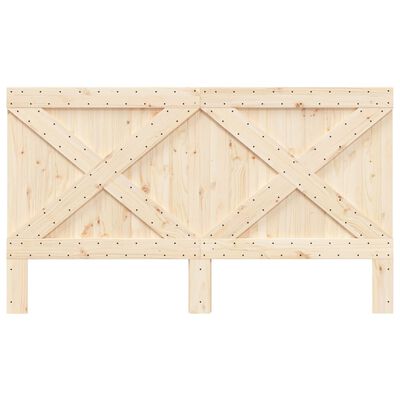 vidaXL Tête de lit 180x104 cm bois massif de pin