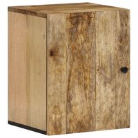 vidaXL Armoire de salle de bain murale 38x33x48cm bois massif manguier