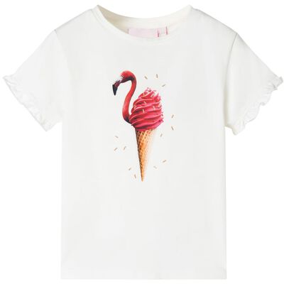 T-shirt enfants rose écru 92