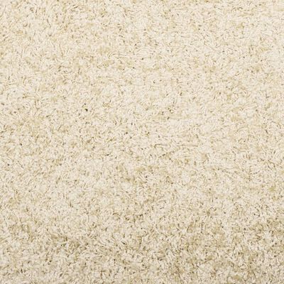 vidaXL Tapis shaggy PAMPLONA poils longs moderne doré Ø 80 cm