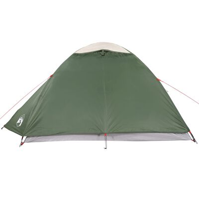 vidaXL Tente de camping à dôme 4 personnes vert imperméable