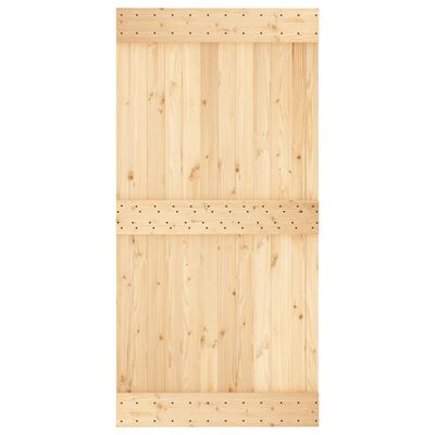 vidaXL Porte NARVIK 100x210 cm bois massif de pin