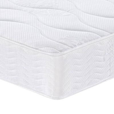 vidaXL Matelas à ressorts bonnell moyen 90x200 cm