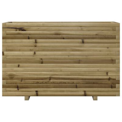 vidaXL Jardinière 110x40x72 cm bois de pin imprégné