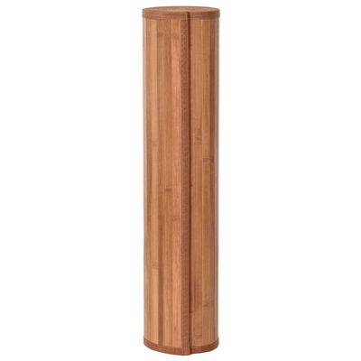 vidaXL Tapis rectangulaire naturel 70x200 cm bambou