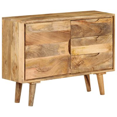 vidaXL Buffet Bois massif de manguier 90x30x69 cm