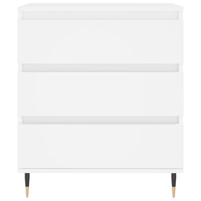 vidaXL Buffet Blanc 60x35x70 cm Bois d'ingénierie