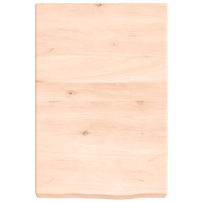 vidaXL Étagère murale 40x60x(2-6) cm bois de chêne massif non traité