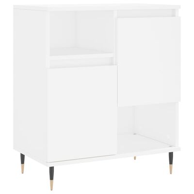 vidaXL Buffet Blanc 60x35x70 cm Bois d'ingénierie