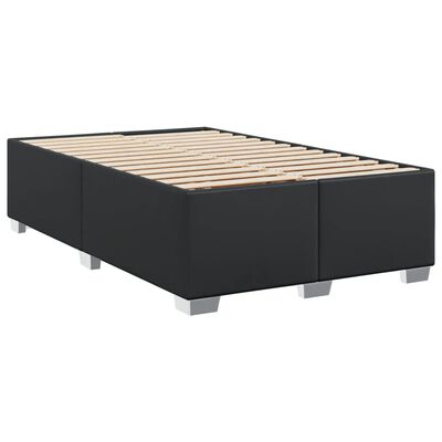 vidaXL Cadre de lit sans matelas noir 120x200 cm similicuir