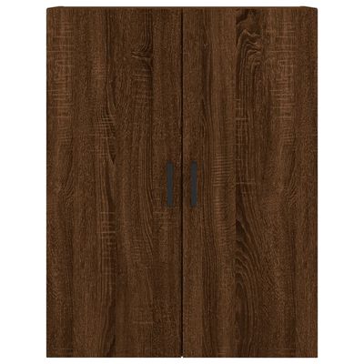 vidaXL Armoire murale chêne marron 69,5x34x90 cm