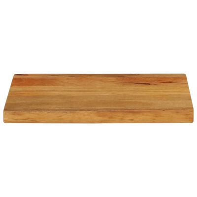 vidaXL Dessus de table à bord vivant 60x20x2,5 cm bois massif manguier