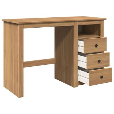 vidaXL Bureau Panama 112x45x75 cm bois massif de pin