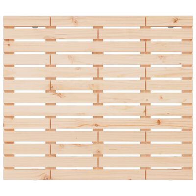 vidaXL Tête de lit murale 96x3x91,5 cm Bois massif de pin