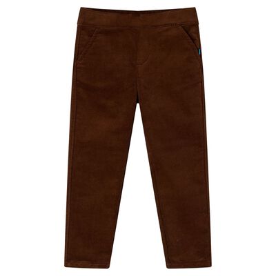 Pantalons pour enfants cognac 104