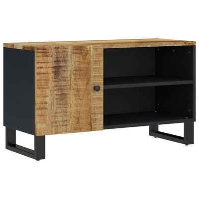 vidaXL Meuble TV 80x33x46 cm bois de manguier et d'ingénierie