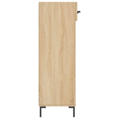 vidaXL Armoire à chaussures chêne sonoma 60x35x105cm bois d'ingénierie