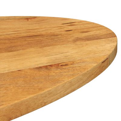 vidaXL Dessus de table 80x40x2,5 cm ovale bois massif de manguier