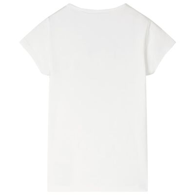 T-shirt pour enfants écru 128