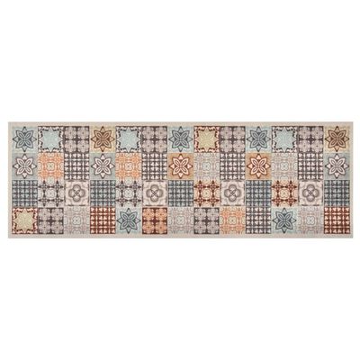 vidaXL Tapis de cuisine lavable Couleur mosaïque 45x150 cm