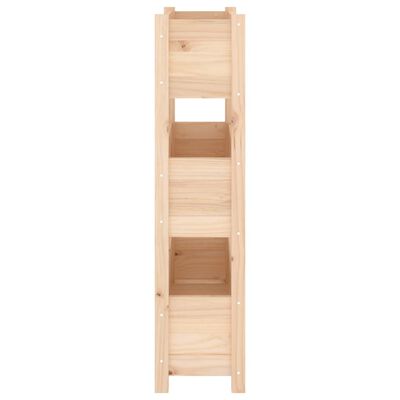 vidaXL Jardinière 77x25x104,5 cm Bois massif de pin