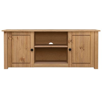 vidaXL Meuble TV 120x40x50 cm Bois de pin massif Gamme Panama