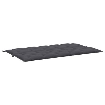 vidaXL Coussin de banc de jardin anthracite tissu oxford