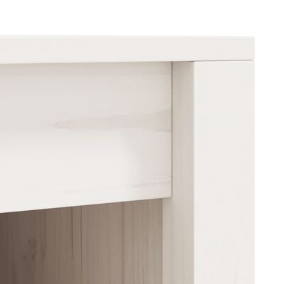 vidaXL Armoire de cuisine d'extérieur blanc bois de pin massif