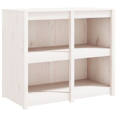 vidaXL Armoire de cuisine d'extérieur blanc bois de pin massif