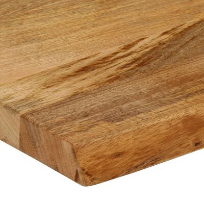 vidaXL Dessus de table à bord vivant 120x20x2,5cm bois massif manguier