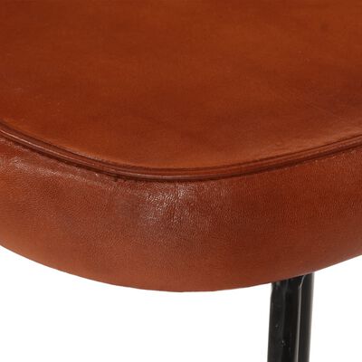 vidaXL Tabourets de bar lot de 2 marron foncé 41x29x62 cm