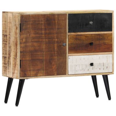 vidaXL Buffet 88x30x73 cm Bois de manguier massif