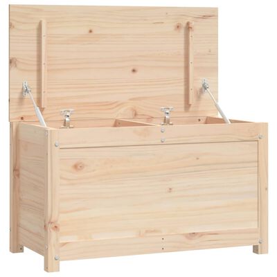 vidaXL Boîte de rangement 80x40x45,5 cm Bois massif de pin