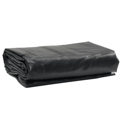 vidaXL Bâche noir 5x5 m 650 g/m²