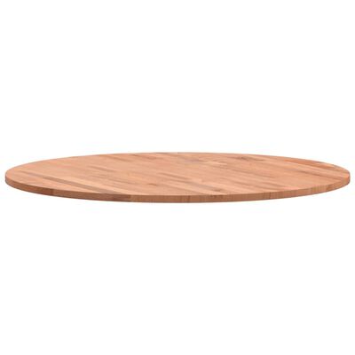 vidaXL Dessus de table Ø70x1,5 cm rond bois massif de hêtre