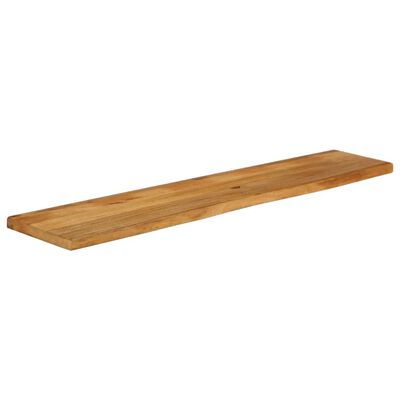 vidaXL Dessus de table à bord vivant 140x40x2,5cm bois massif manguier