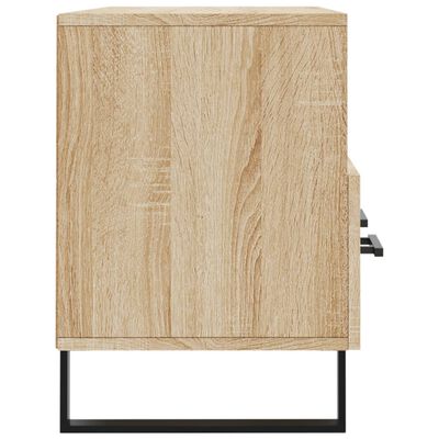 vidaXL Meuble TV chêne sonoma 102x36x50 cm bois d'ingénierie