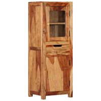 vidaXL Buffet haut 40x34x110 cm bois massif d'acacia