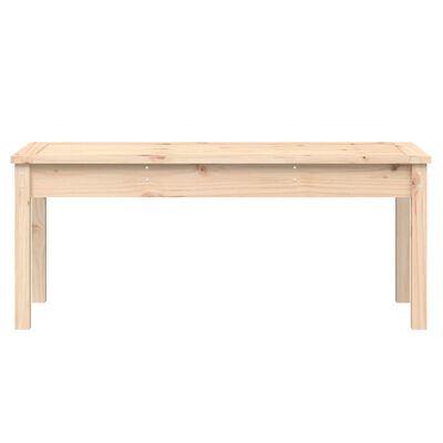 vidaXL Banc de jardin 109x44x45 cm bois massif de pin