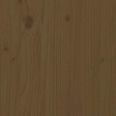 vidaXL Banc de jardin marron miel 157,5 cm bois de pin massif