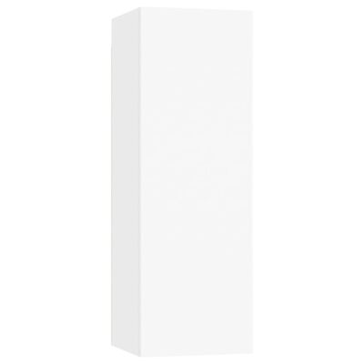 vidaXL Ensemble de meubles TV 8 pcs Blanc Bois d'ingénierie