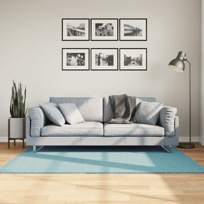 vidaXL Tapis OVIEDO à poils courts vert 120x170 cm