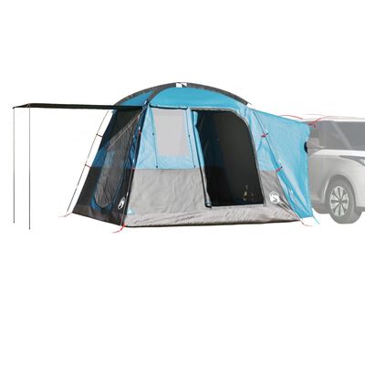 vidaXL Tente de voiture 4 personnes bleu imperméable