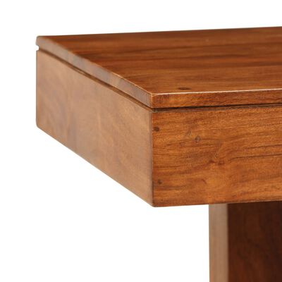 vidaXL Table basse Bois d'acacia solide avec finition miel 100x50x30cm