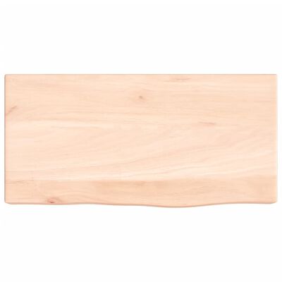 vidaXL Étagère murale 40x20x6 cm bois de chêne massif non traité